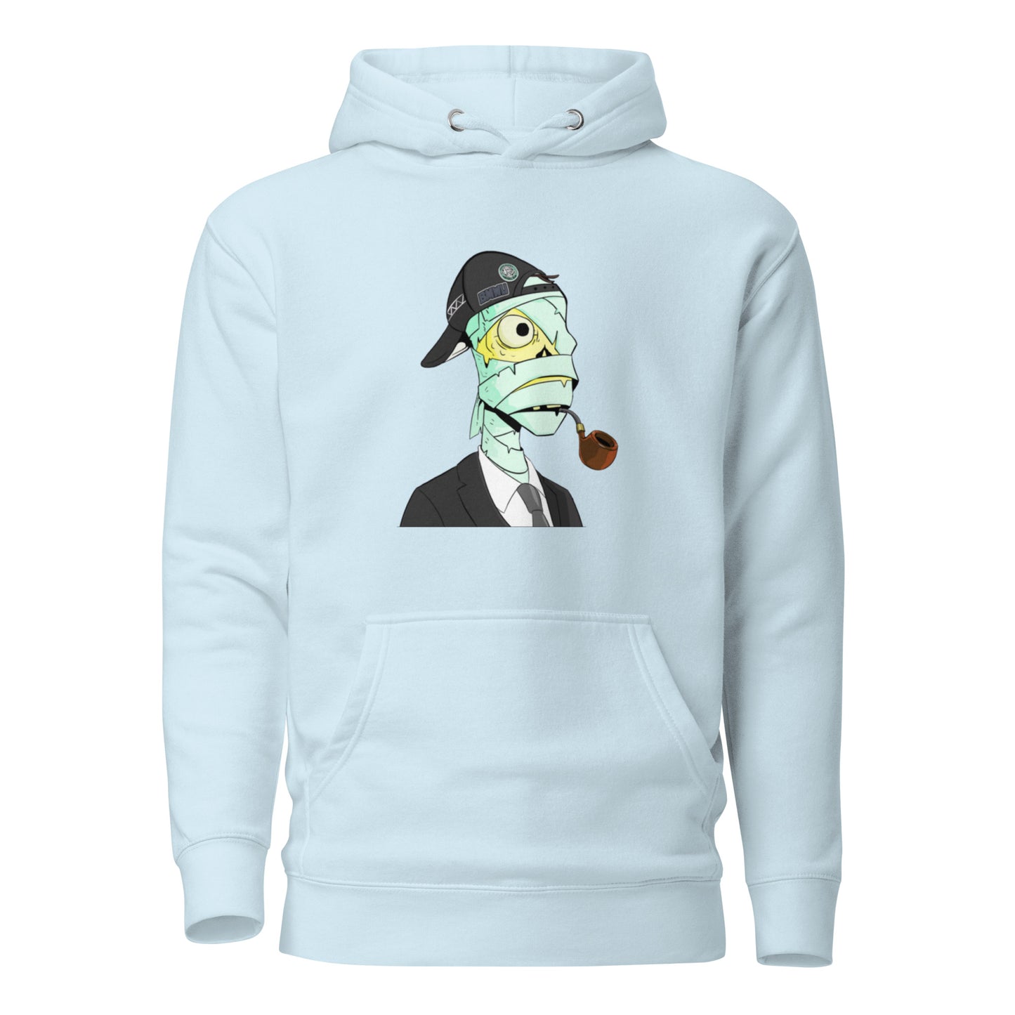 Bored Mummy Waking Up Hoodie